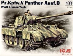 ICM 1/35 Pz.Kfw.V Ausf.D Panther # 35361 - Plastic Model Kit