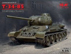 ICM 1/35 Soviet Т-34/85 WWII Soviet Medium Tank (100% new molds)  # 35367