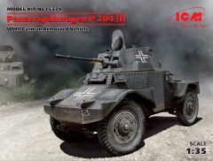 ICM 1/35 Panzerspahwagen P 204 (f), WWII German Armoured Vehicle # 35374 - Plastic Model Kit
