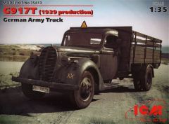 ICM 1/35 G917T (1939 production) German Army Truck # 35413 - Plastic Model Kit