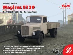 ICM 1/35 Magirus S330 German Truck (1949 production) (100% new moulds) # 35452