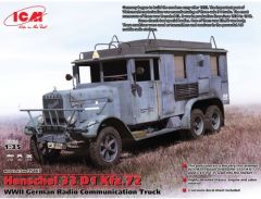 ICM 1/35 Henschel 33 D1 Kfz.72 WWII German Radio # 35467 - Plastic Model Kit