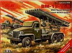 ICM 1/35 BM-13-16N Rocket Launcher # 35512 - Plastic Model Kit