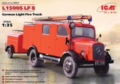 ICM 1/35 L1500S LF 8 German Light Fire Truck # 35527 - Plastic Model Kit