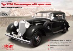 ICM 1/35 Typ 770K Tourenwagen with open cover # 35534 - Plastic Model Kit