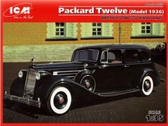ICM 1/35 Packard Twelve (Model 1936) WWII Soviet # 35535 - Plastic Model Kit