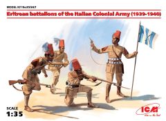 ICM 1/35 Eritrean battalions of the Italian Сolonial Army (1939-1940) (4 figures) # 35567