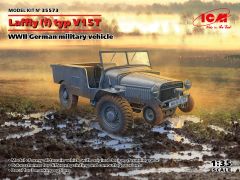 ICM 1/35 Laffly V15T (f) typ WWII German Military Vehicle # 35573