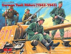 ICM 1/35 German Tank Riders 1942-45 (4 x Figure) # 35634 - Plastic Model Kit