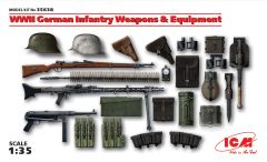 ICM 1/35 WWII German Infantry Weapons & Equipment (100% new moulds) # 35638