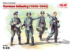 ICM 1/35 German Infantry 1939-1941 (4 figures) (WWII) # 35639