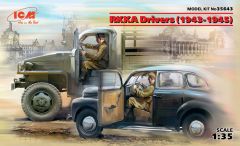 ICM 1/35 RKKA Drivers (1943-1945) (2 figures) (100% new molds) # 35643