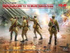 ICM 1/35 WWII Soviet BM-13-16 MLRS Vehicle Crew # 35648