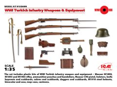 ICM 1/35 Turkish Infantry (1915-1918) Weapons & Equipment # 35699