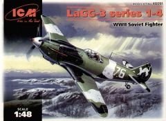 ICM 1/48 LaGG-3 Series 1-4 # 48091 - Plastic Model Kit