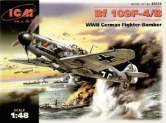 ICM 1/48 Messerschmitt Bf 109F-4B # 48104 - Plastic Model Kit