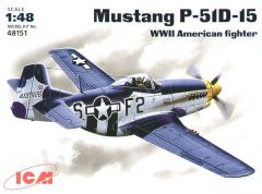 ICM 1/48 North American P-51D-5 Mustang # 48151 - Plastic Model Kit