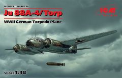 ICM 1/48 Junkers Ju-88A-4 Torp/A-17, WWII German Torpedo Plane # 48236