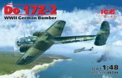ICM 1/48 Dornier Do 17Z-2 WWII German Bomber (100% new moulds) # 48244 - Plastic Model Kit