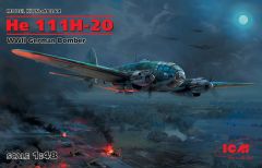 ICM 1/48 Heinkel He-111H-20 WWII German Bomber # 48264