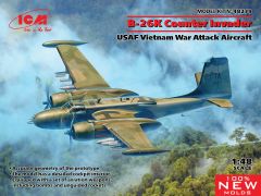 ICM 1/48 Douglas B-26K Counter Invader USAF Vietnam War Attack Aircraft # 48279