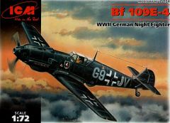 ICM 1/72 Messerschmitt Bf 109E-4 # 72134 - Plastic Model Kit