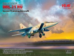 ICM 1/72 Mikoyan MiG-25RU Soviet Training Aircraft # 72176