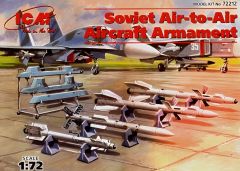 ICM 1/72 Soviet Air-to-Air Aircraft Armament # 72212