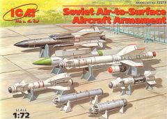 ICM 1/72 Soviet Air-to-Surface aircraft armament # 72213 - Plastic Model Kit