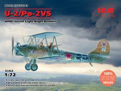 ICM 1/72 Polikarpov U-2/Po-2VS WWII Soviet Light Night Bomber (100% new molds) # 72243