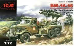 ICM 1/72 Soviet BM-14-16 Katiusha On Soviet Zil-157 Chassis # 72581