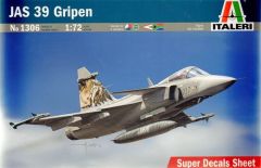 Italeri 1/72 SAAB JAS 39 Gripen # 1306 - Plastic Model Kit