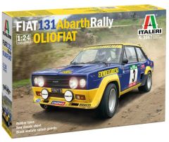 Italeri 1/24 FIAT 131 Abarth Rally OLIO FIAT # 3667