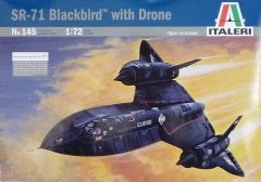 Italeri 1/72 Lockheed SR-71 Blackbird with Drone # 0145