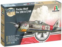 Italeri 1/72 Focke-Wulf Fw-190 A-8/F Luftwaffe Aces # 1490