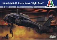 Italeri 1/48 UH-60 Black Hawk Night Raid # 2706 - Plastic Model Kit