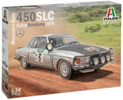 Italeri 1/24 Mercedes-Benz 450SLC Rallye Bandama 1979 # 3632