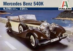 Italeri 1/24 Mercedes Benz 540K # 3701 - Plastic Model Kit
