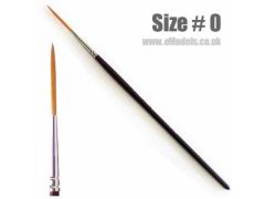 Italeri Script Liner Synthetic Brush Size 0 # 51263