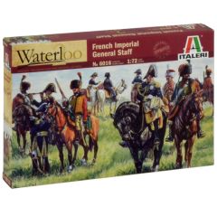 Italeri 1/72 French Imperial General Staff # 6016 - Plastic Model Figures