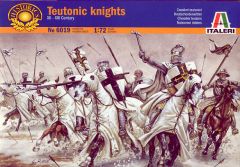 Italeri 1/72 Teutonic Knights # 6019 - Plastic Model Figures