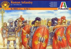 Italeri 1/72 Roman Infantry BC # 6021 - Plastic Model Figures