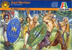 Italeri 1/72 Gaul Warriors # 6022 - Plastic Model Figures