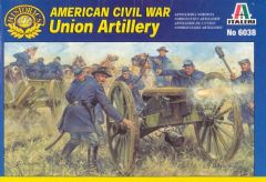 Italeri 1/72 Union Artillery - American Civil War # 6038 - Plastic Model Figures