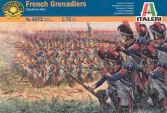 Italeri 1/72 Napoleonic French Grenadiers # 6072 - Plastic Model Figures