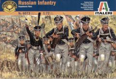 Italeri 1/72 Napoleonic Russian Infantry # 6073 - Plastic Model Figures