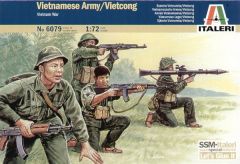 Italeri 1/72 Vietnamese Army / Vietcong - Vietnam War # 6079 - Plastic Model Figures