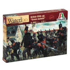 Italeri 1/72 WATERLOO (200years) 95th rgt. ''Green Jackets'' # 6083 - Plastic Model Figures