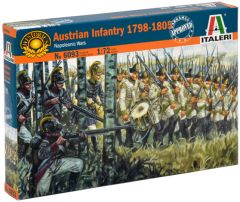 Italeri 1/72 Napoleonic Wars Austrian Inantry 1800-05 # 6093 - Plastic Model Figures
