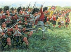 Italeri 1/72 Scots Infantry # 6136 - Plastic Model Figures